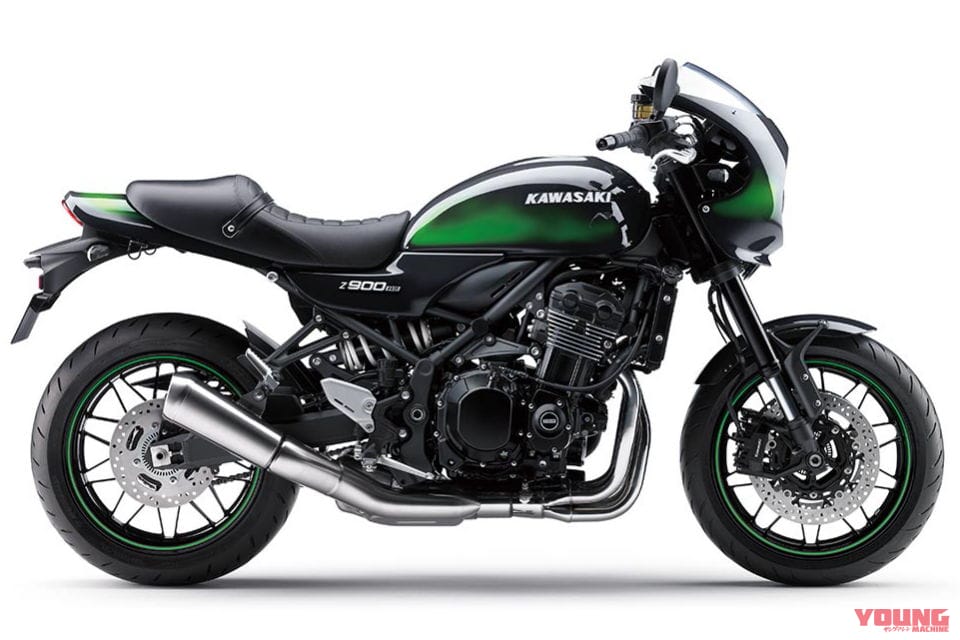 カワサキ|Z900RSカフェ|インドネシア仕様|2025年モデル|ゼファーっぺぇ! カワサキ「Z900RS」「Z900RSカフェ」の2025年カラーがインドネシアに登場、いずれ日本へ導入か