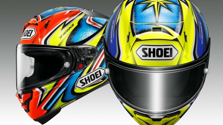 SHOEI「X-Fifteen」で初！ 加藤大治郎レプリカ『X-Fifteen DAIJIRO』登場│WEBヤングマシン｜新車バイクニュース