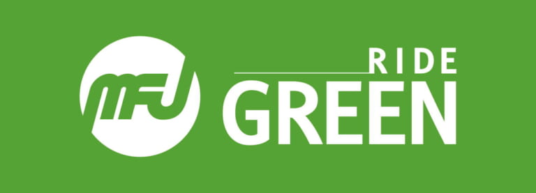 MFJライドグリーンロゴ|おぉファミリーマート!! カワサキの環境対応にファミマと伊藤忠商事が協賛、鈴鹿8耐で展示予定