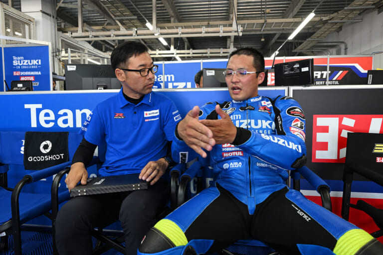 チームスズキCNチャレンジ|ウイング付きの青いGSX-R1000Rが走った! チームスズキCNチャレンジが鈴鹿8耐の事前テストで総合7番手