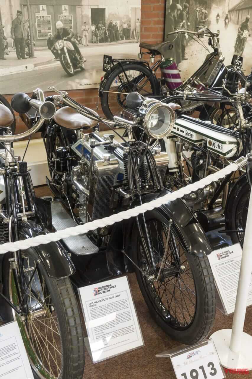 |【マン島TT 出張便り】世界に先駆けてバイクを進化させてきたイギリスの歴史がずらりと並ぶ博物館を見よ!