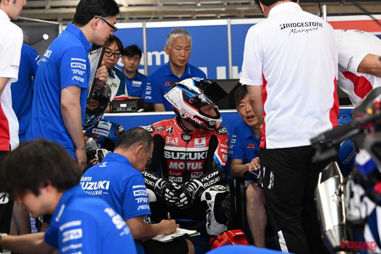 |ウイング付きの青いGSX-R1000Rが走った! チームスズキCNチャレンジが鈴鹿8耐の事前テストで総合7番手