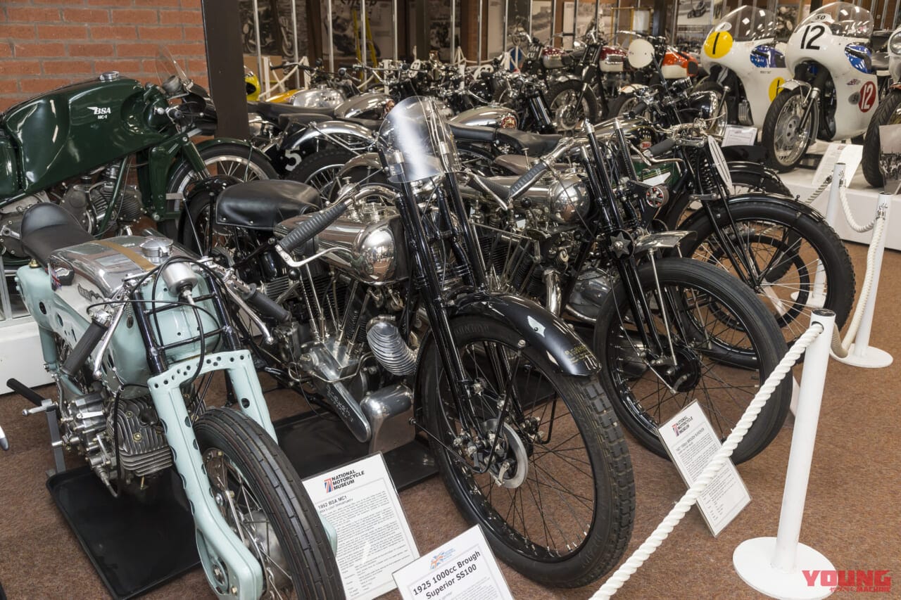 |【マン島TT 出張便り】世界に先駆けてバイクを進化させてきたイギリスの歴史がずらりと並ぶ博物館を見よ!