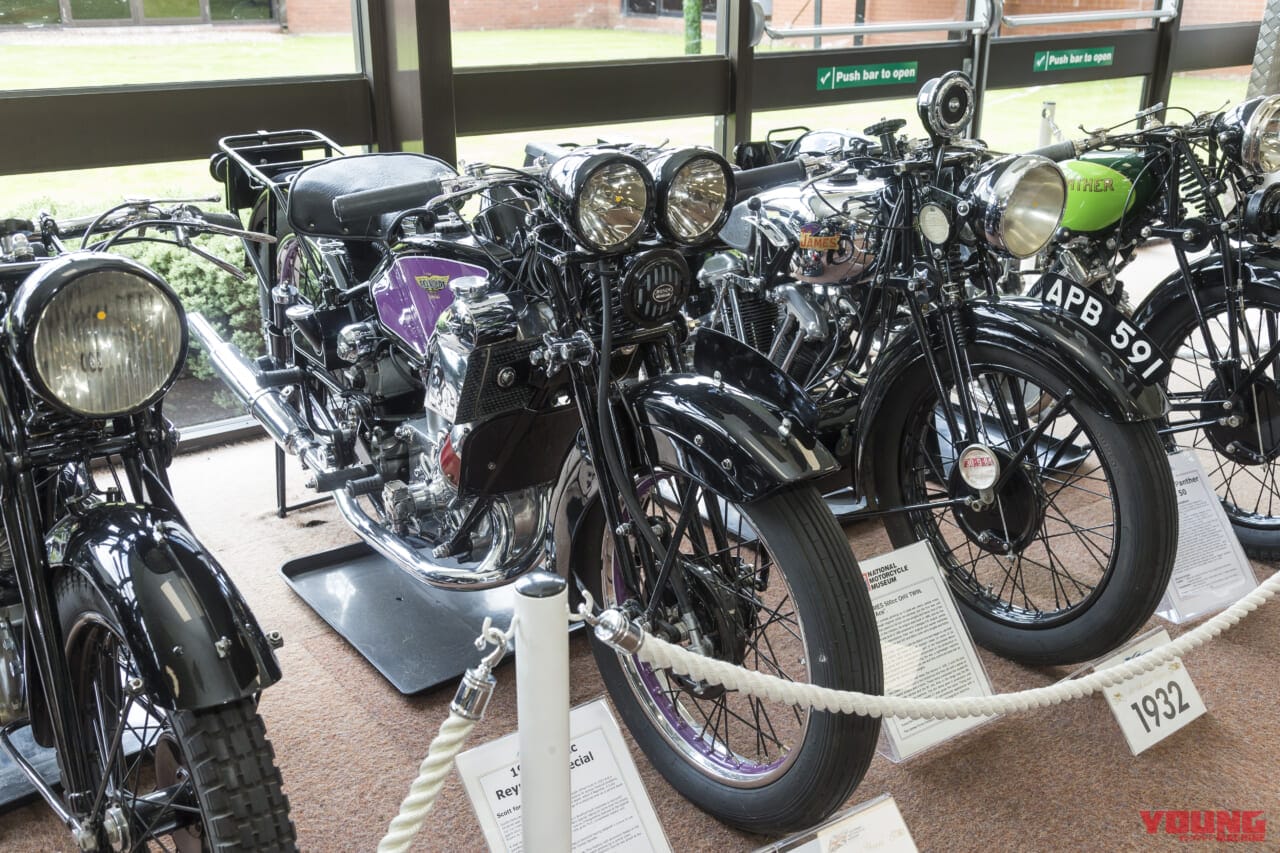 |【マン島TT 出張便り】世界に先駆けてバイクを進化させてきたイギリスの歴史がずらりと並ぶ博物館を見よ!