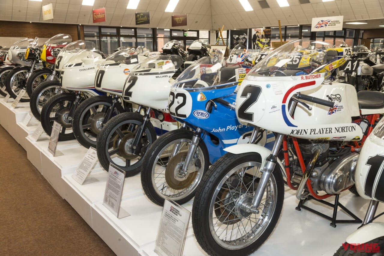 |【マン島TT 出張便り】世界に先駆けてバイクを進化させてきたイギリスの歴史がずらりと並ぶ博物館を見よ!