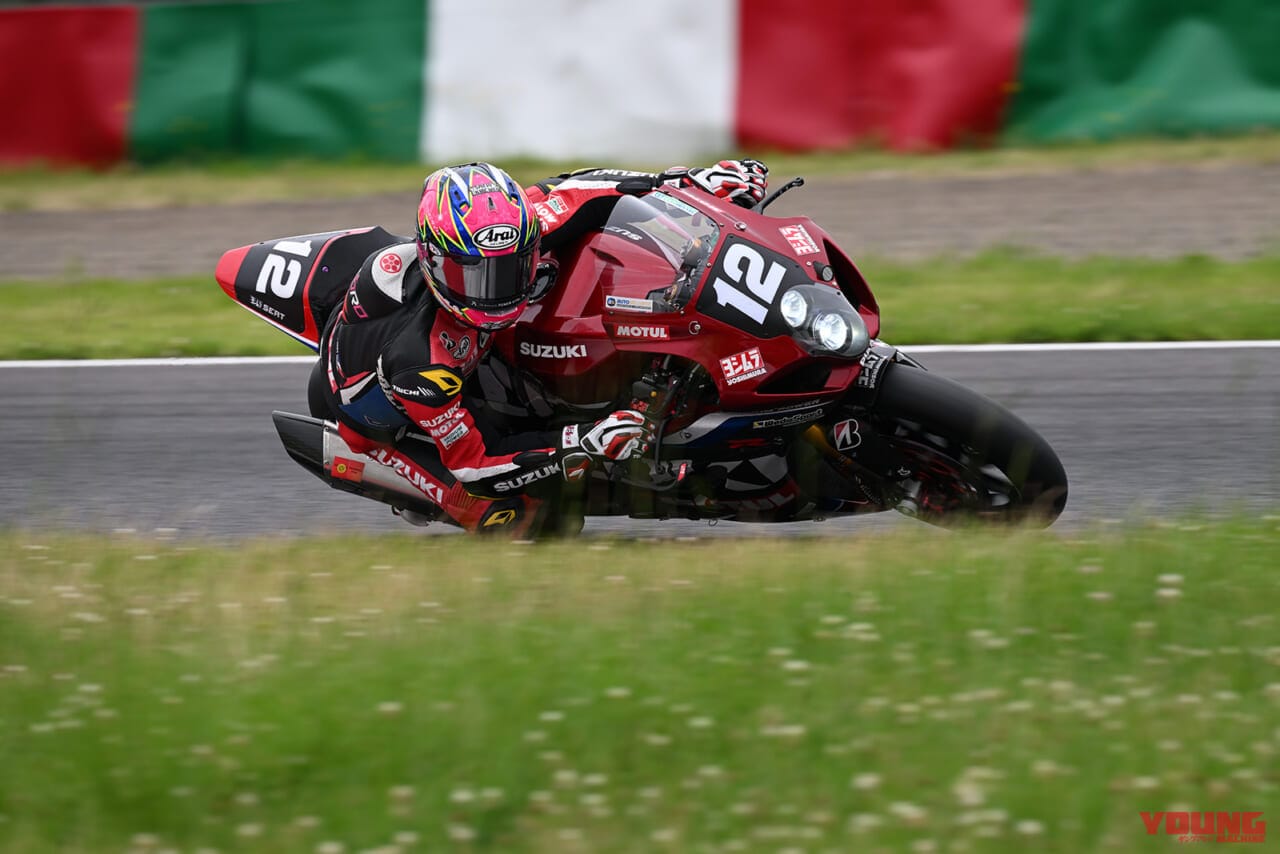 |ウイング付きの青いGSX-R1000Rが走った! チームスズキCNチャレンジが鈴鹿8耐の事前テストで総合7番手