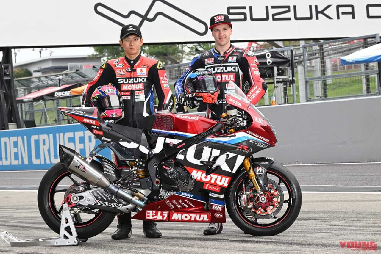 |ウイング付きの青いGSX-R1000Rが走った! チームスズキCNチャレンジが鈴鹿8耐の事前テストで総合7番手