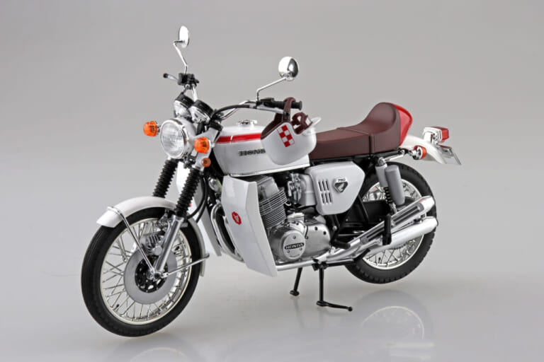 ザ☆バイク No.SP 1/12 ワイルド7 飛葉ちゃんのCB750FOUR|ワイルド7がプラモデルで蘇る! 「飛葉ちゃんのCB750FOUR」がアオシマから登場