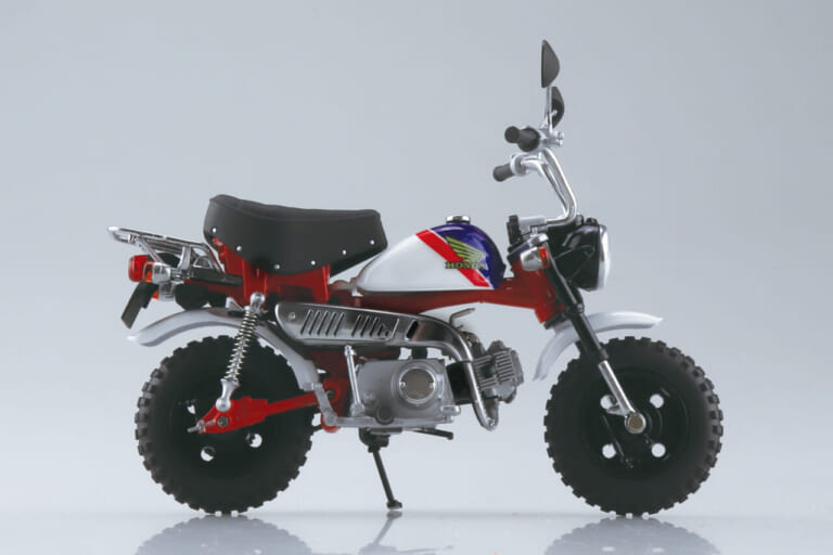 HONDA MONKY SPECIAL|特別仕様のホンダ モンキーがアオシマの完成品バイクシリーズから登場【所有感くすぐる質感とサイズ】