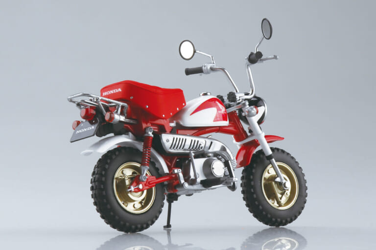 HONDA MONKY SPECIAL|特別仕様のホンダ モンキーがアオシマの完成品バイクシリーズから登場【所有感くすぐる質感とサイズ】