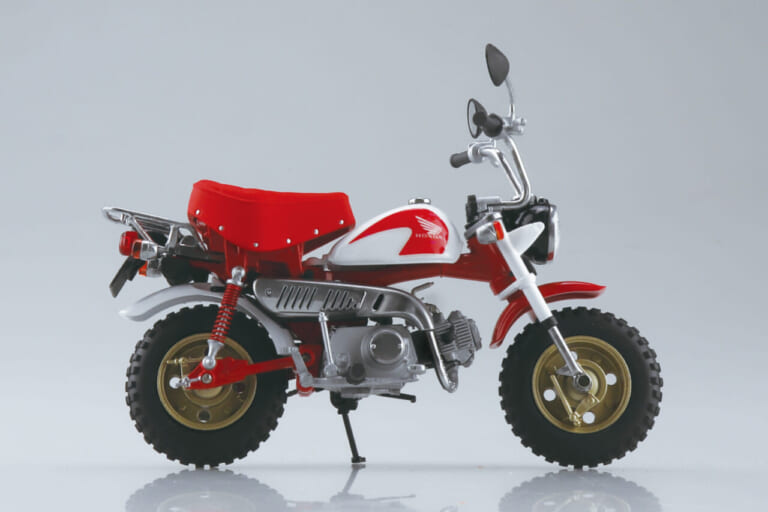 HONDA MONKY SPECIAL|特別仕様のホンダ モンキーがアオシマの完成品バイクシリーズから登場【所有感くすぐる質感とサイズ】