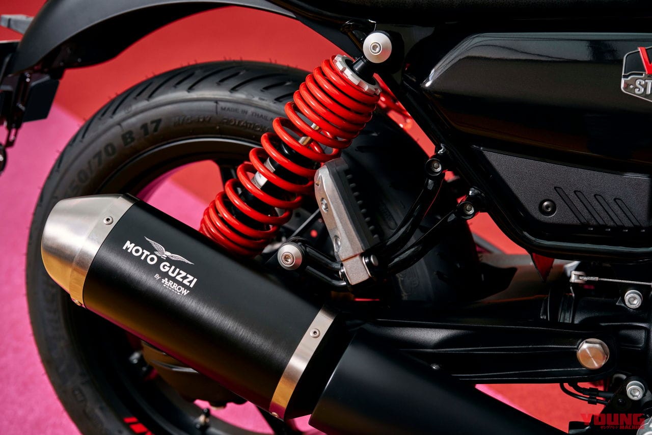 モトグッツィ|V7ストーン テン|モトグッツィ「V7ストーン」に専用カラー、アロー製マフラーなど特別装備の仕様が登場