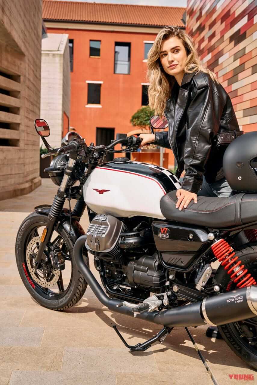 モトグッツィ|V7ストーン テン|モトグッツィ「V7ストーン」に専用カラー、アロー製マフラーなど特別装備の仕様が登場