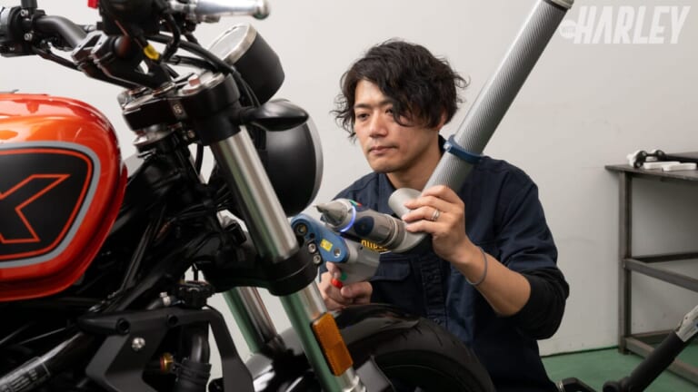 3Dスキャナー＆プリンターで試作パーツを爆速開発!〈ハーレーダビッドソンX350カスタムプロジェクト#7〉（26ページ目）