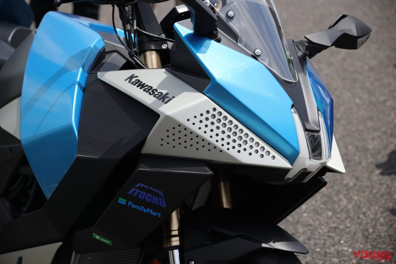 |【量産2輪メーカー世界初!!】 カワサキの水素バイクが鈴鹿8耐でデモラン〈動画あり〉