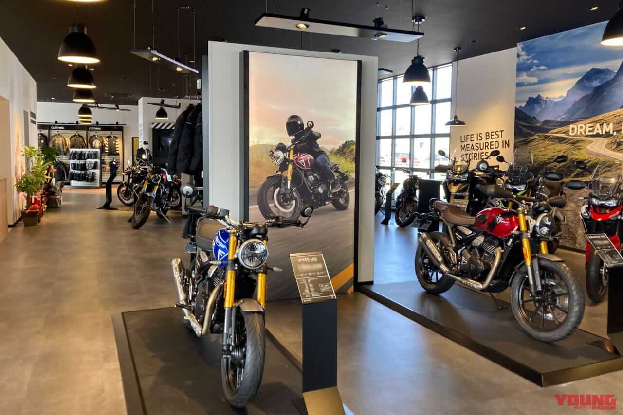 |瞬間最大ではハーレー超え!! トライアンフの国内年間販売台数が過去最高の4553台を達成