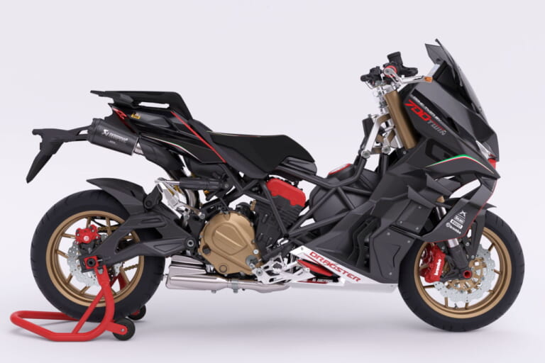 イタルジェット|ドラッグスター700ツイン|最高速190km/hのメガスクーターだとぉ?! イタルジェット驚異の「ドラッグスター700ツイン」登場!