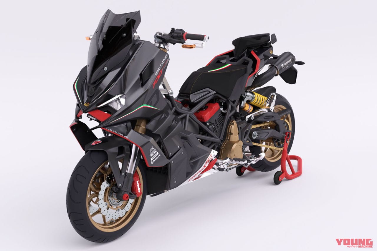 |最高速190km/hのメガスクーターだとぉ?! イタルジェット驚異の「ドラッグスター700ツイン」登場!