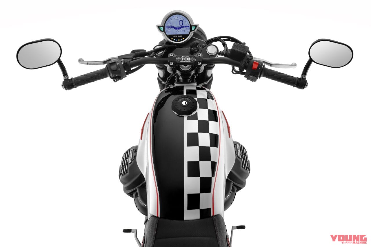 モトグッツィ|V7ストーン テン|モトグッツィ「V7ストーン」に専用カラー、アロー製マフラーなど特別装備の仕様が登場