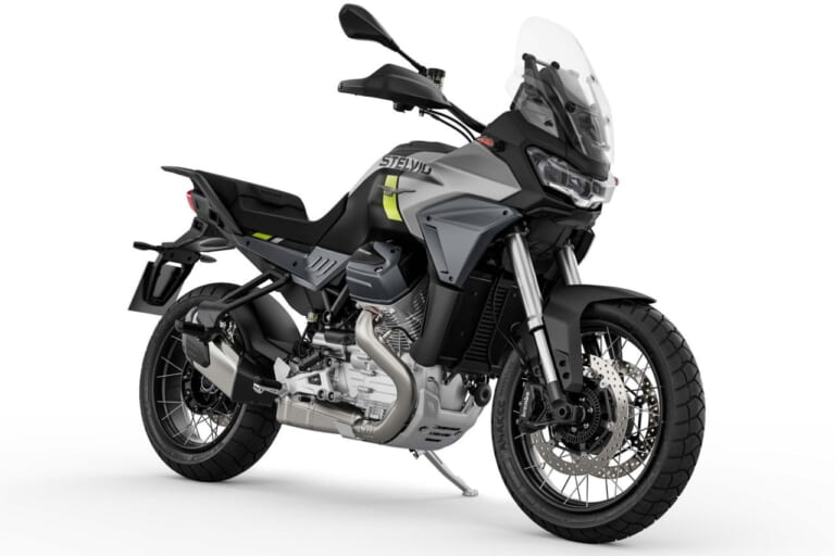 モトグッツィ|ステルビオ|ステルヴィオ|ステルビオ峠の名を冠したモトグッツィ「ステルビオ」が新生復活! 水冷縦置きV搭載のアドベンチャーツーリング