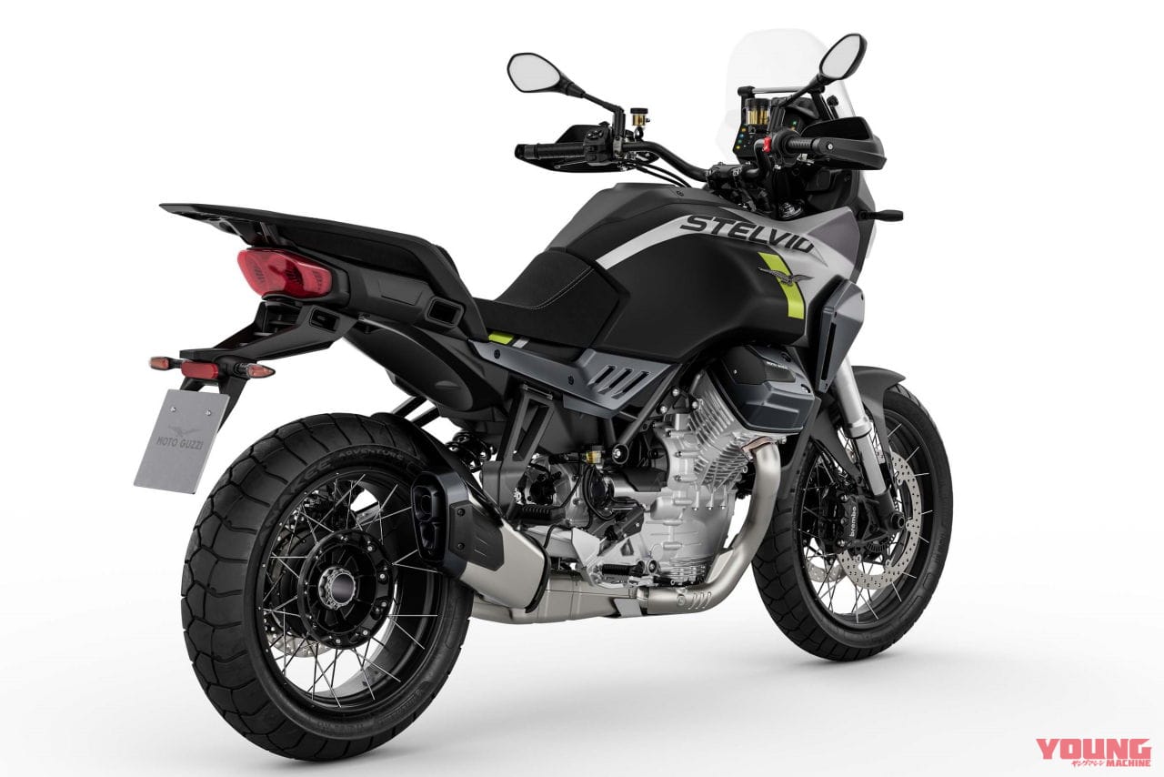 モトグッツィ|ステルビオ|ステルビオ峠の名を冠したモトグッツィ「ステルビオ」が新生復活! 水冷縦置きV搭載のアドベンチャーツーリング