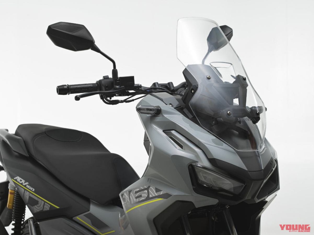 ホンダ|ADV160|マレーシア仕様|2024年モデル|ホンダの軽二輪SUVスクーター「ADV160」にグレーとホワイトが登場!【海外】