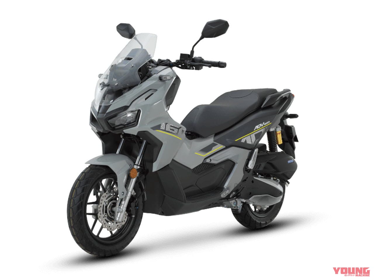 ホンダ|ADV160|マレーシア仕様|2024年モデル|ホンダの軽二輪SUVスクーター「ADV160」にグレーとホワイトが登場!【海外】