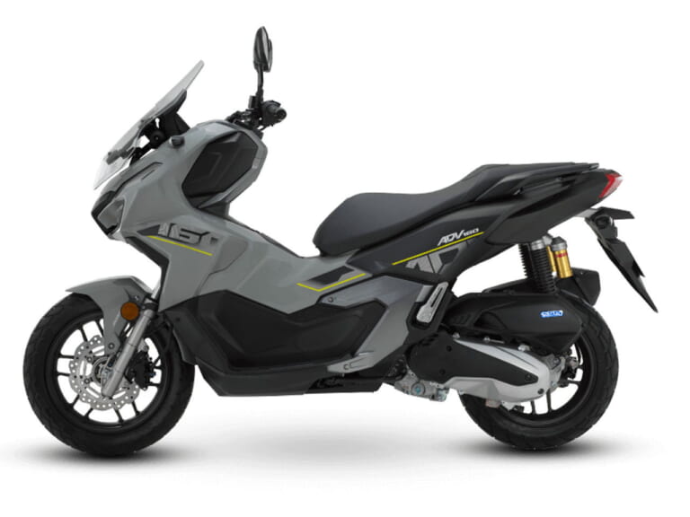 ホンダ|ADV160|マレーシア仕様|2024年モデル|ホンダの軽二輪SUVスクーター「ADV160」にグレーとホワイトが登場!【海外】