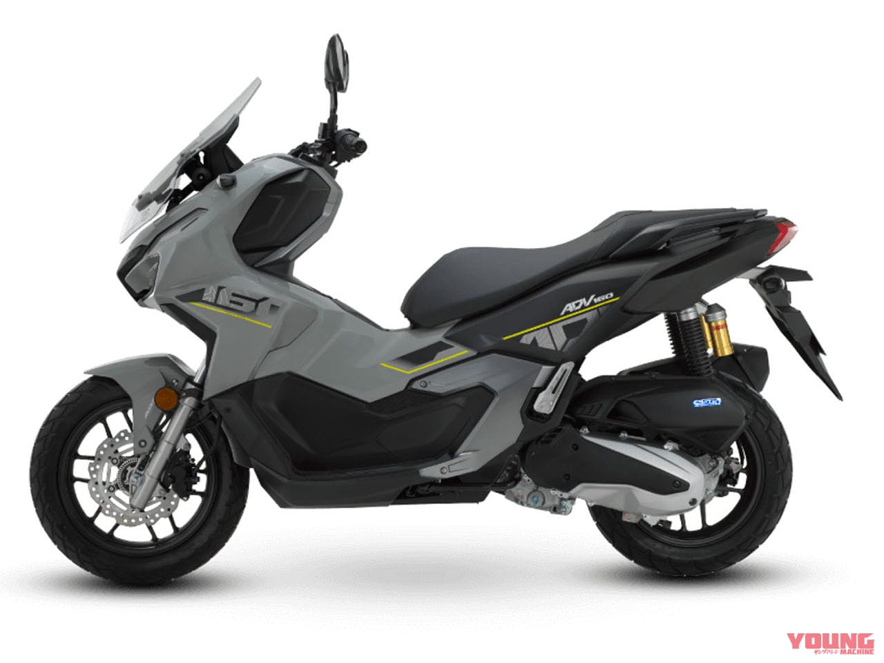 ホンダ|ADV160|マレーシア仕様|2024年モデル|ホンダの軽二輪SUVスクーター「ADV160」にグレーとホワイトが登場!【海外】