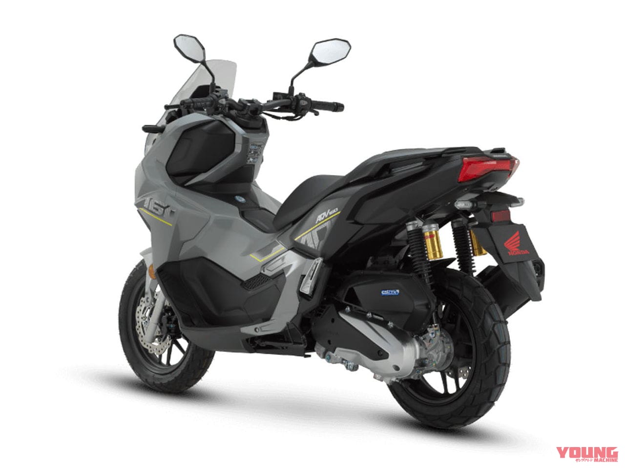 ホンダ|ADV160|マレーシア仕様|2024年モデル|ホンダの軽二輪SUVスクーター「ADV160」にグレーとホワイトが登場!【海外】