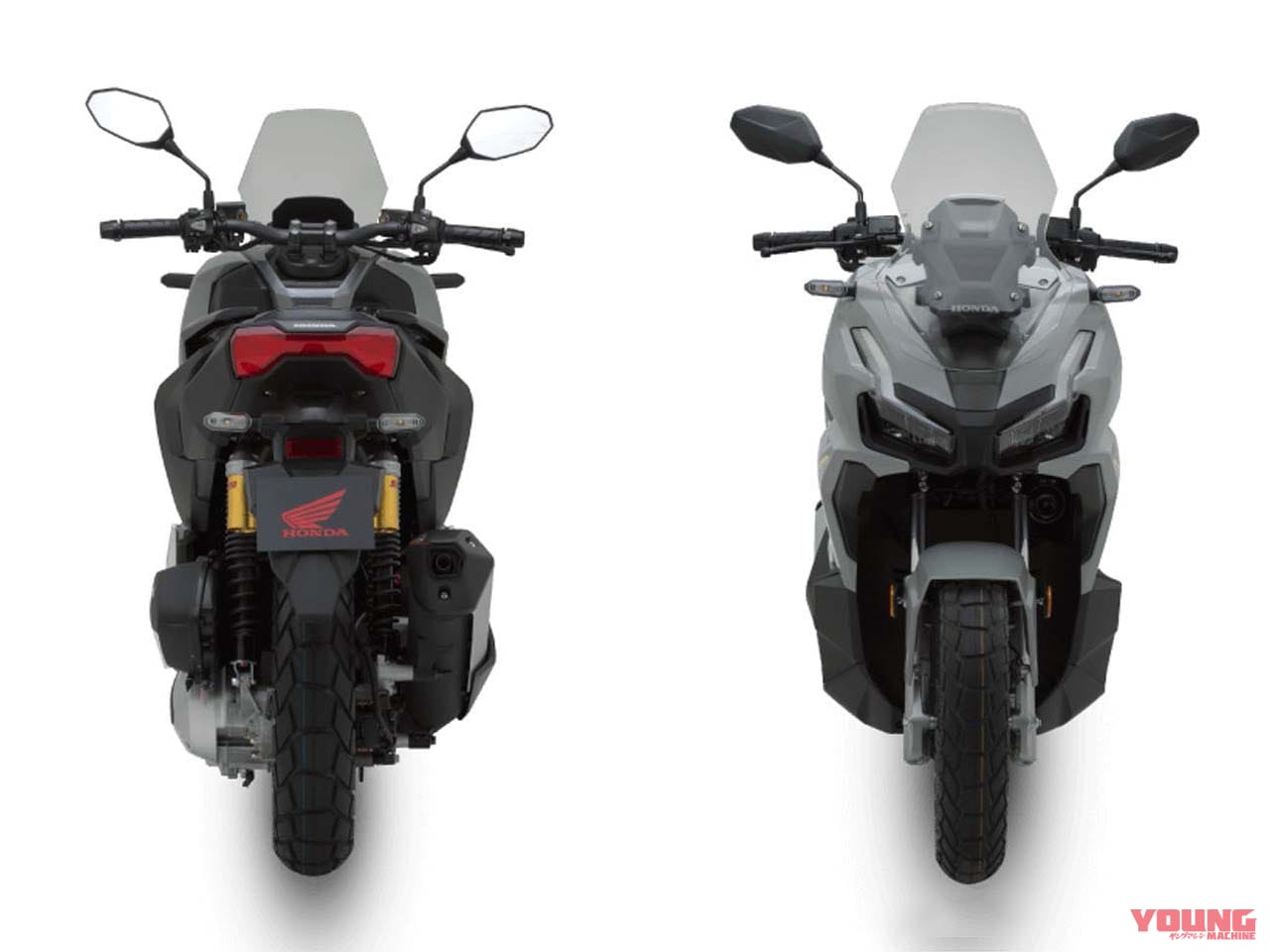 ホンダ|ADV160|マレーシア仕様|2024年モデル|ホンダの軽二輪SUVスクーター「ADV160」にグレーとホワイトが登場!【海外】