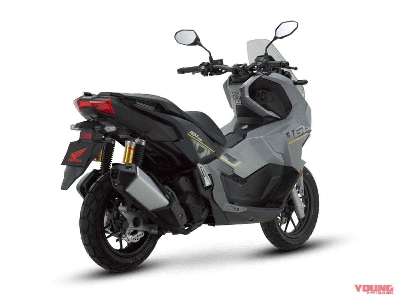 ホンダ|ADV160|マレーシア仕様|2024年モデル|ホンダの軽二輪SUVスクーター「ADV160」にグレーとホワイトが登場!【海外】