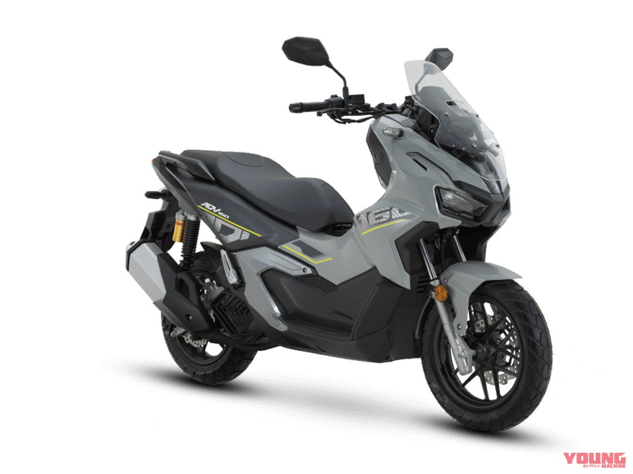 ホンダ|ADV160|マレーシア仕様|2024年モデル|ホンダの軽二輪SUVスクーター「ADV160」にグレーとホワイトが登場!【海外】