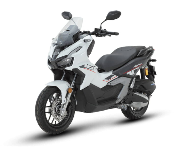 ホンダ|ADV160|マレーシア仕様|2024年モデル|ホンダの軽二輪SUVスクーター「ADV160」にグレーとホワイトが登場!【海外】
