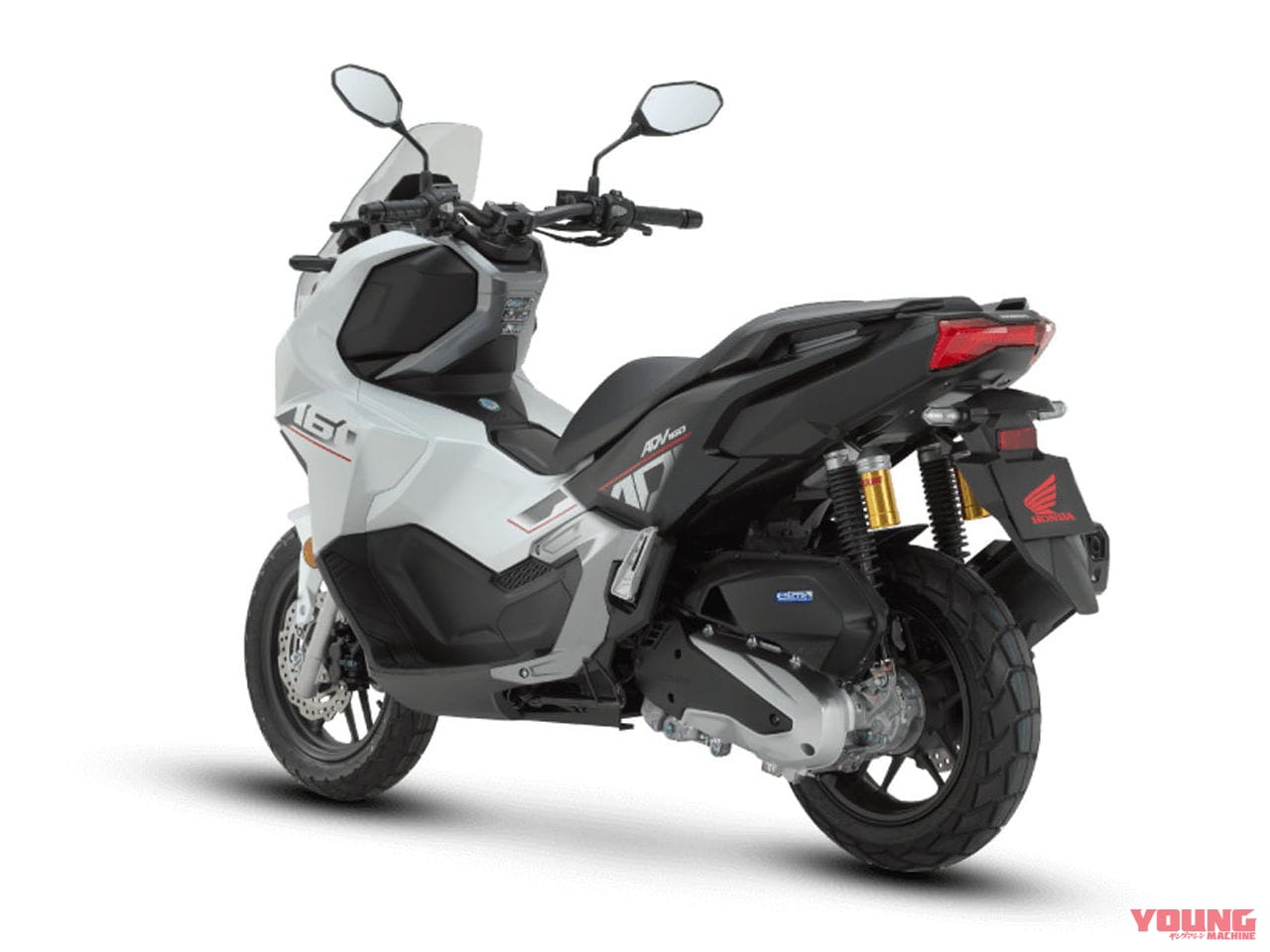 ホンダ|ADV160|マレーシア仕様|2024年モデル|ホンダの軽二輪SUVスクーター「ADV160」にグレーとホワイトが登場!【海外】