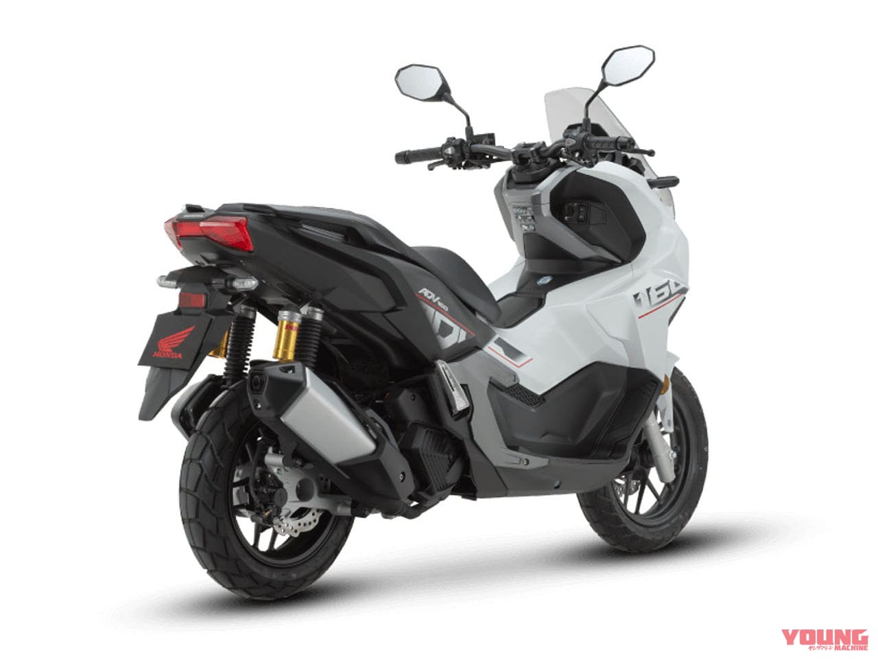 ホンダ|ADV160|マレーシア仕様|2024年モデル|ホンダの軽二輪SUVスクーター「ADV160」にグレーとホワイトが登場!【海外】