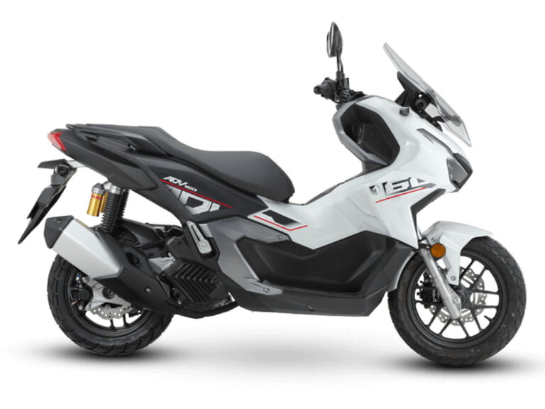 ホンダ|ADV160|マレーシア仕様|2024年モデル|ホンダの軽二輪SUVスクーター「ADV160」にグレーとホワイトが登場!【海外】