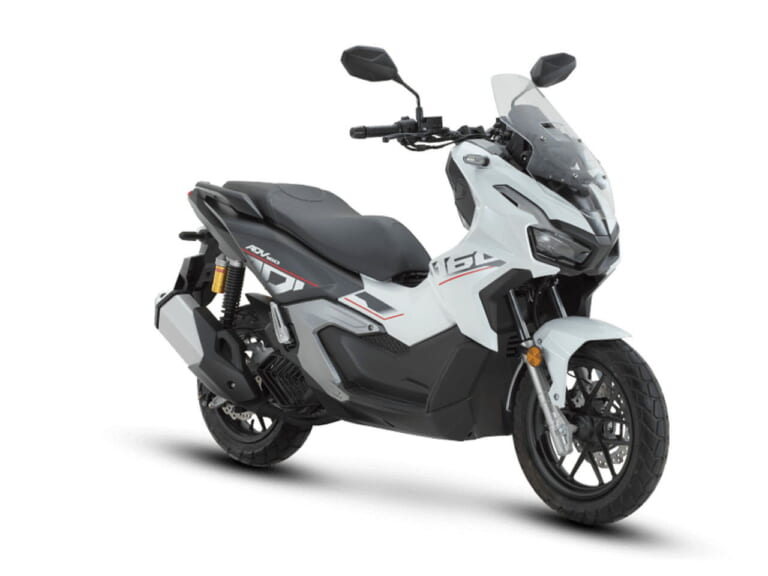 ホンダ|ADV160|マレーシア仕様|2024年モデル|ホンダの軽二輪SUVスクーター「ADV160」にグレーとホワイトが登場!【海外】