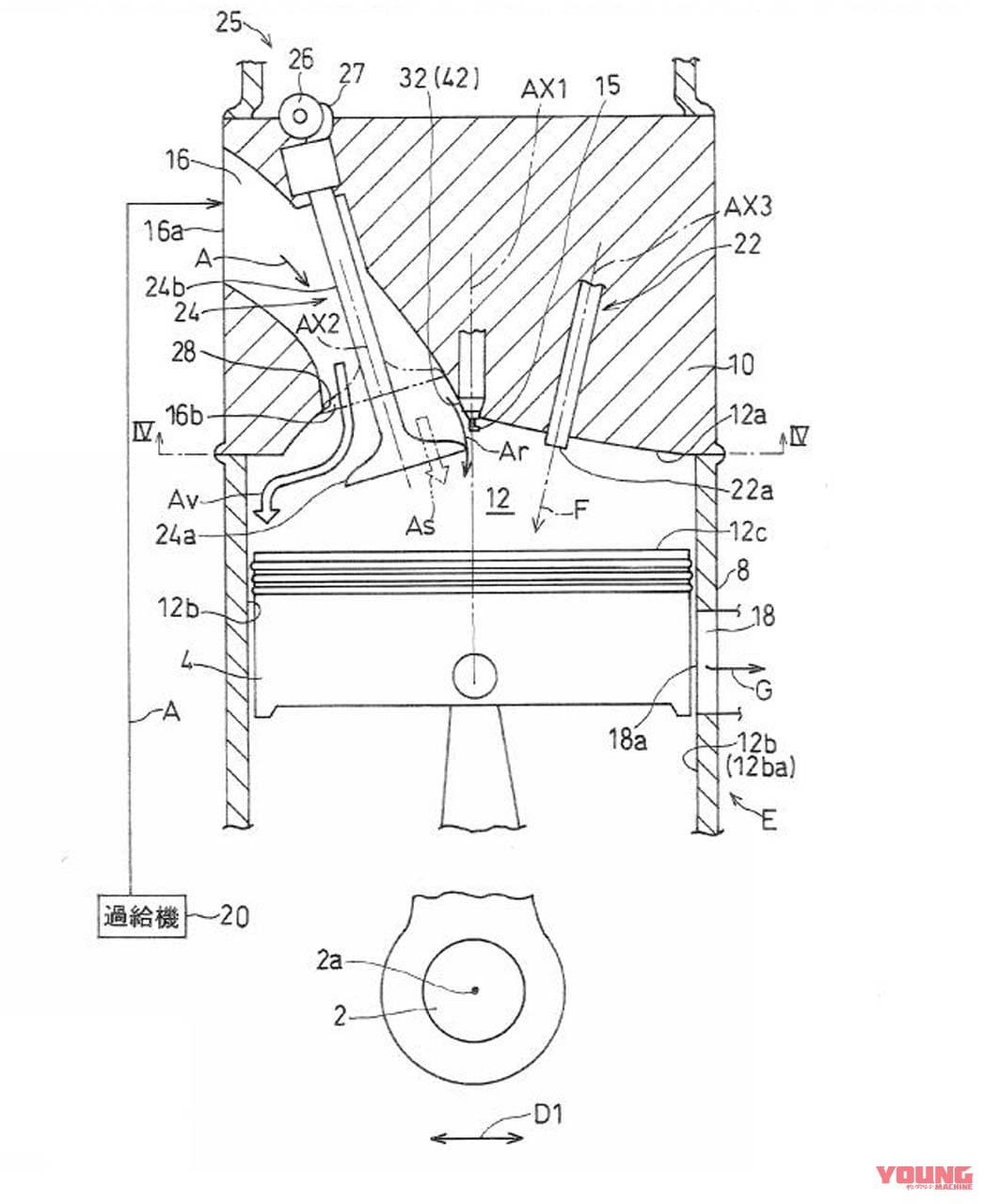 カワサキ「マッハIII」が2ストエンジン+ターボ搭載で完全復活へ!? 水素で直噴、そのカギは吸気バルブだ!!|カワサキ「マッハIII」が2ストエンジン+ターボ搭載で完全復活へ!? 水素で直噴、そのカギは吸気バルブだ!!
