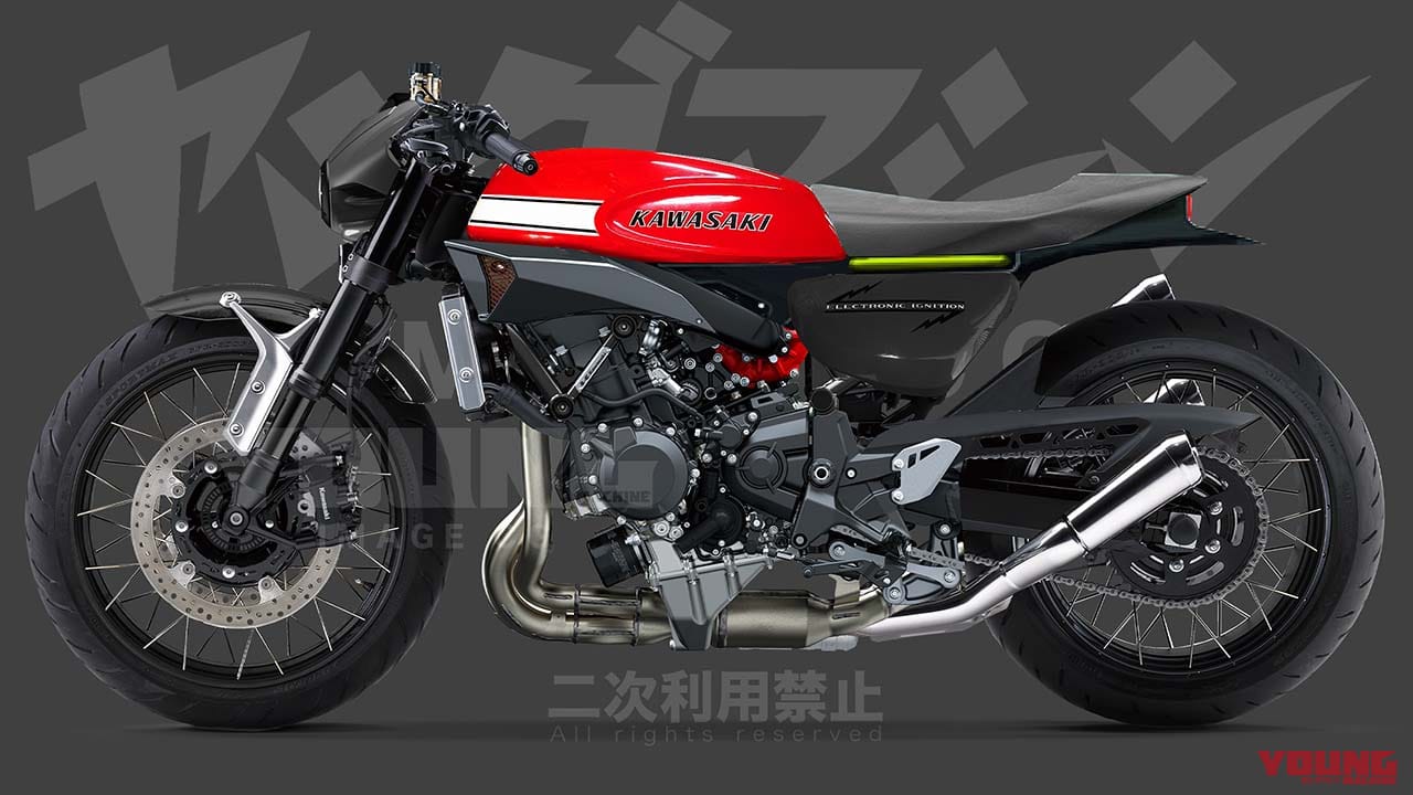 カワサキ「マッハIII」が2ストエンジン+ターボ搭載で完全復活へ!? 水素で直噴、そのカギは吸気バルブだ!!|カワサキ「マッハIII」が2ストエンジン+ターボ搭載で完全復活へ!? 水素で直噴、そのカギは吸気バルブだ!!