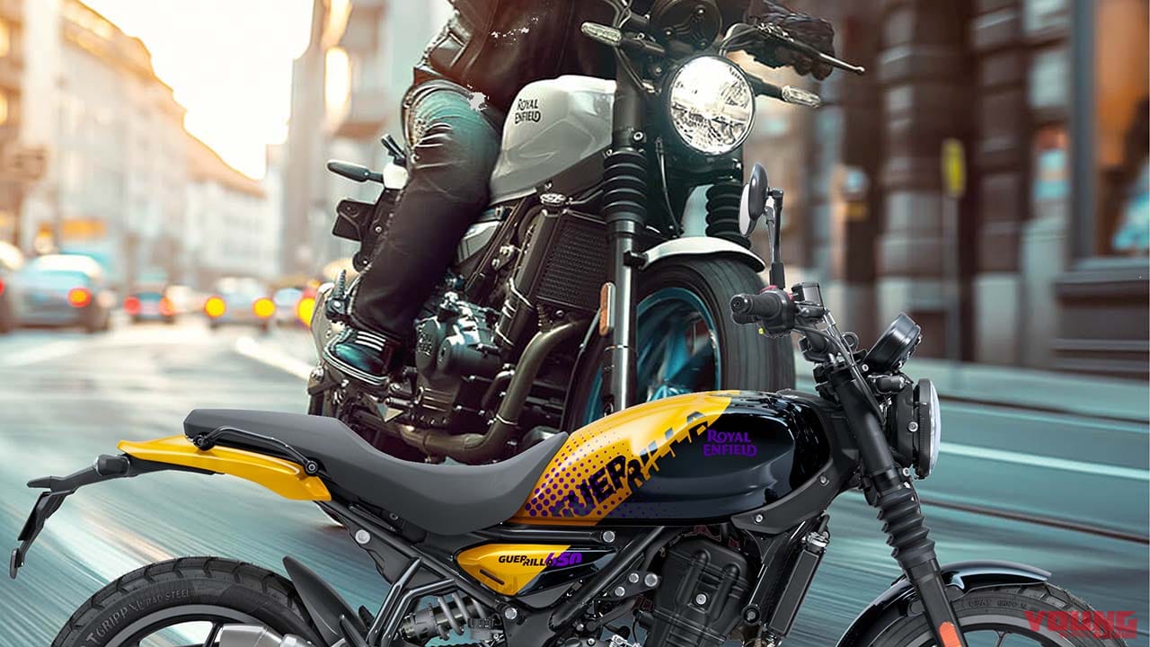 日本では70万円台に?! ロイヤルエンフィールド新型モデル「ゲリラ450」登場!