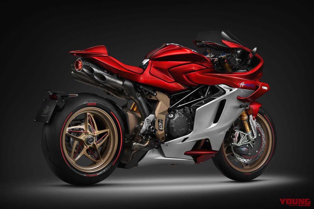 |【限定500台】デザインがヤベェ! MVアグスタが「スーパーヴェローチェ1000セリエオロ」を正式発表