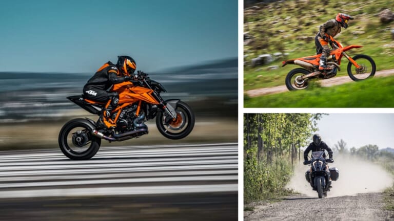 15万円弱増も! 円安を受けてKTMの’24ストリートモデル/’25オフロードモデルが価格改定