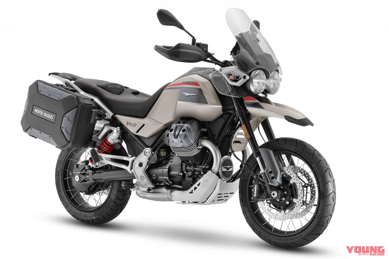 モトグッツィ|V85TTトラベル|可変バルブタイミング搭載!! モトグッツィ「V85TTトラベル」が基本性能を底上げして発売