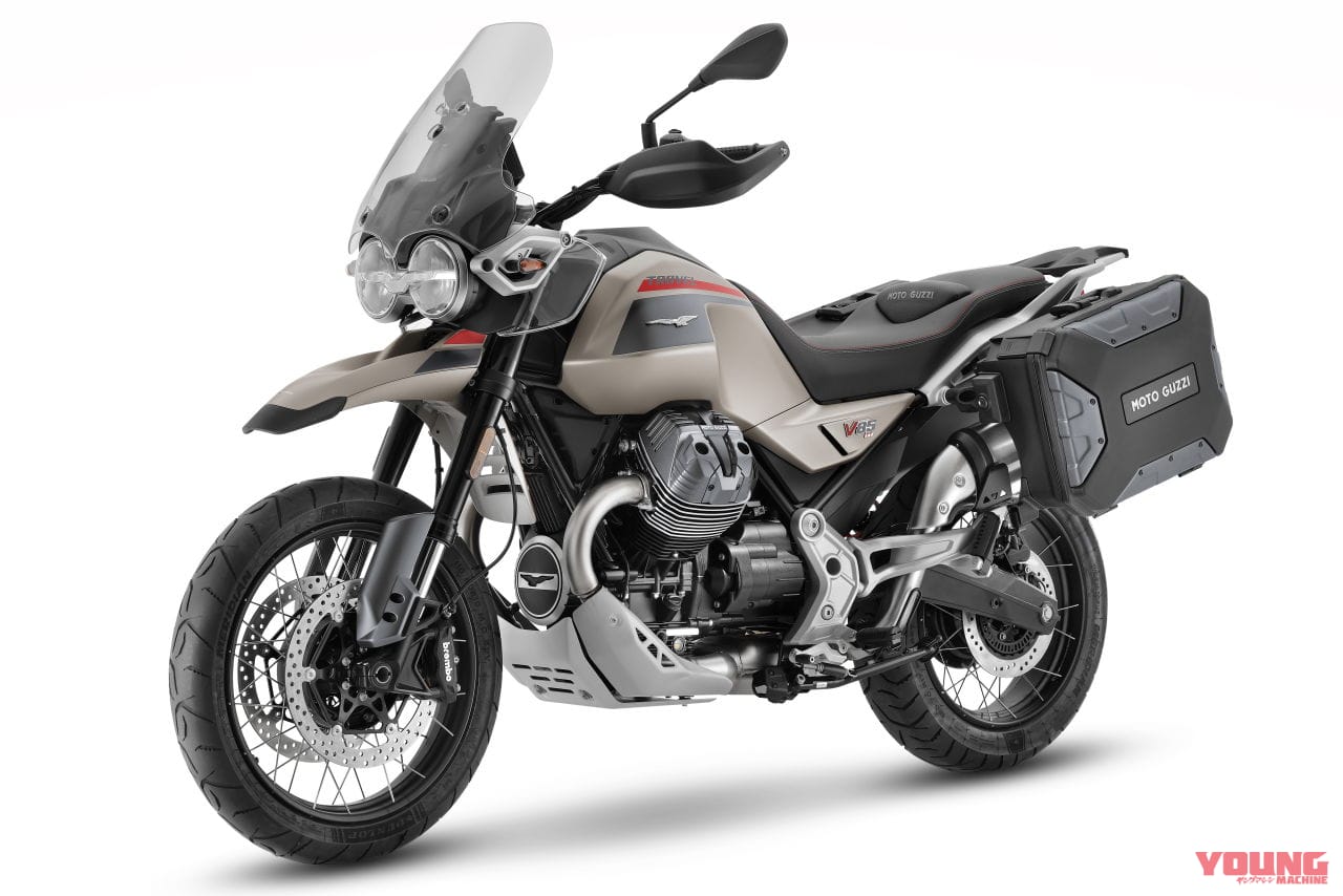モトグッツィ|V85TTトラベル|可変バルブタイミング搭載!! モトグッツィ「V85TTトラベル」が基本性能を底上げして発売