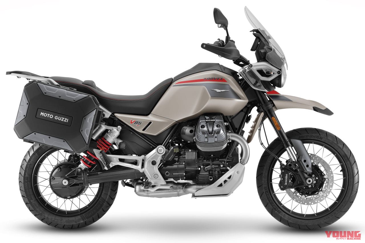 モトグッツィ|V85TTトラベル|可変バルブタイミング搭載!! モトグッツィ「V85TTトラベル」が基本性能を底上げして発売