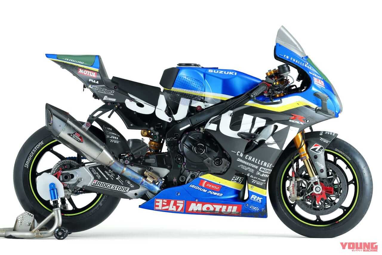 |スズキ「GSX-R1000R」の次期モデルも見えた?! チームスズキCNチャレンジの鈴鹿8耐参戦マシンの全貌公開