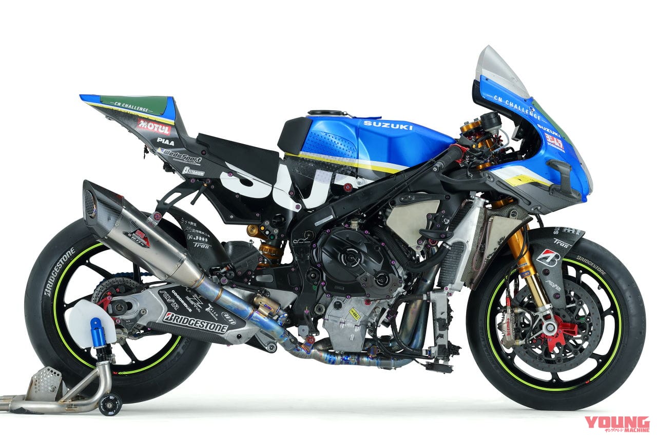 |スズキ「GSX-R1000R」の次期モデルも見えた?! チームスズキCNチャレンジの鈴鹿8耐参戦マシンの全貌公開