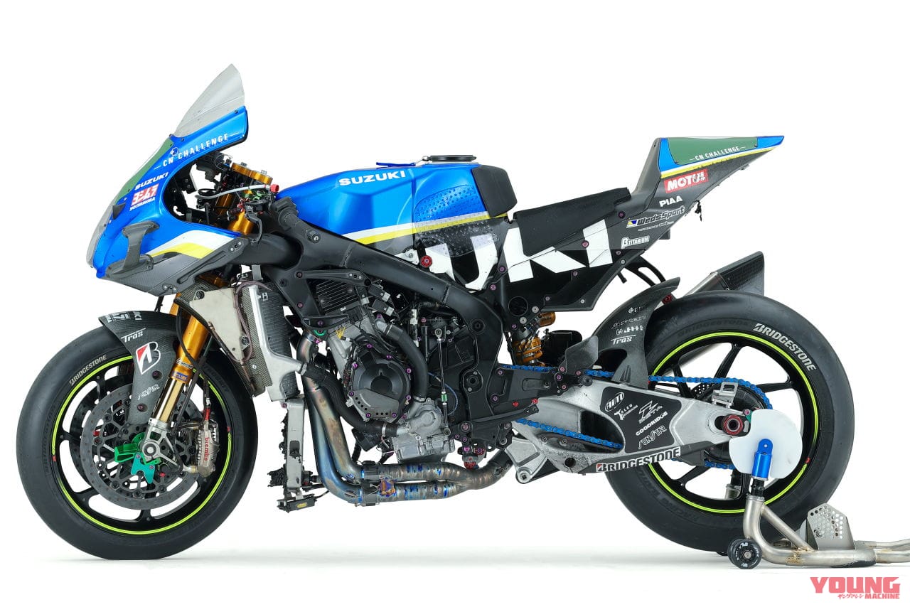 |スズキ「GSX-R1000R」の次期モデルも見えた?! チームスズキCNチャレンジの鈴鹿8耐参戦マシンの全貌公開