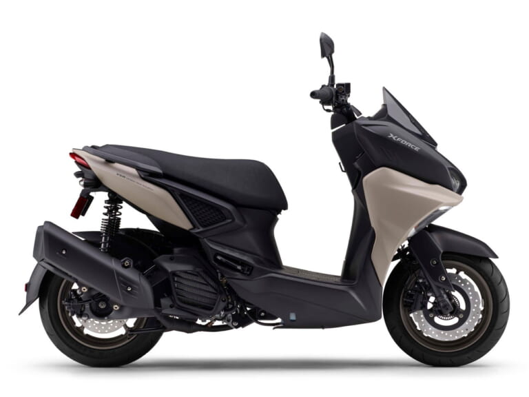 2025 YAMAHA X FORCE マットイエローイッシュグレーソリッド1